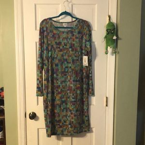 LulaRoe Debbie Long Sleeved Dress
